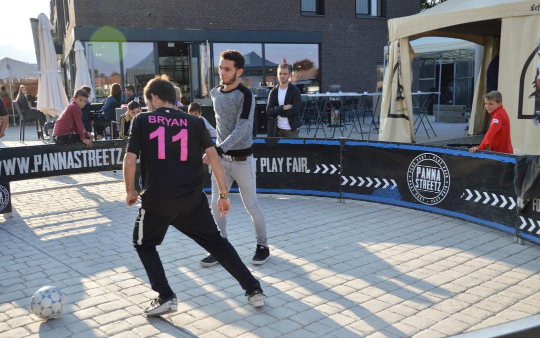 Football freestyle par les Street Talent